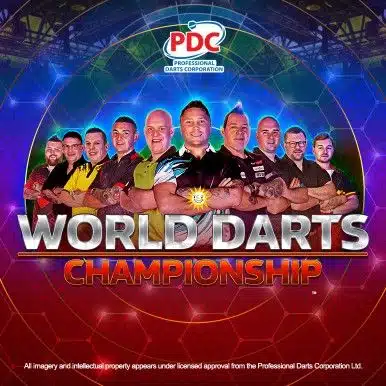 World Dart championship slot logo