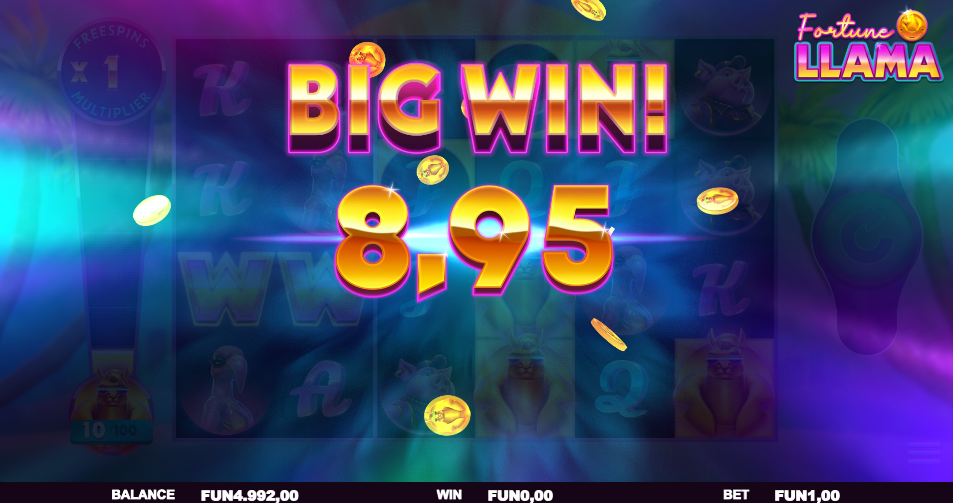 Fortune Llama Big Win