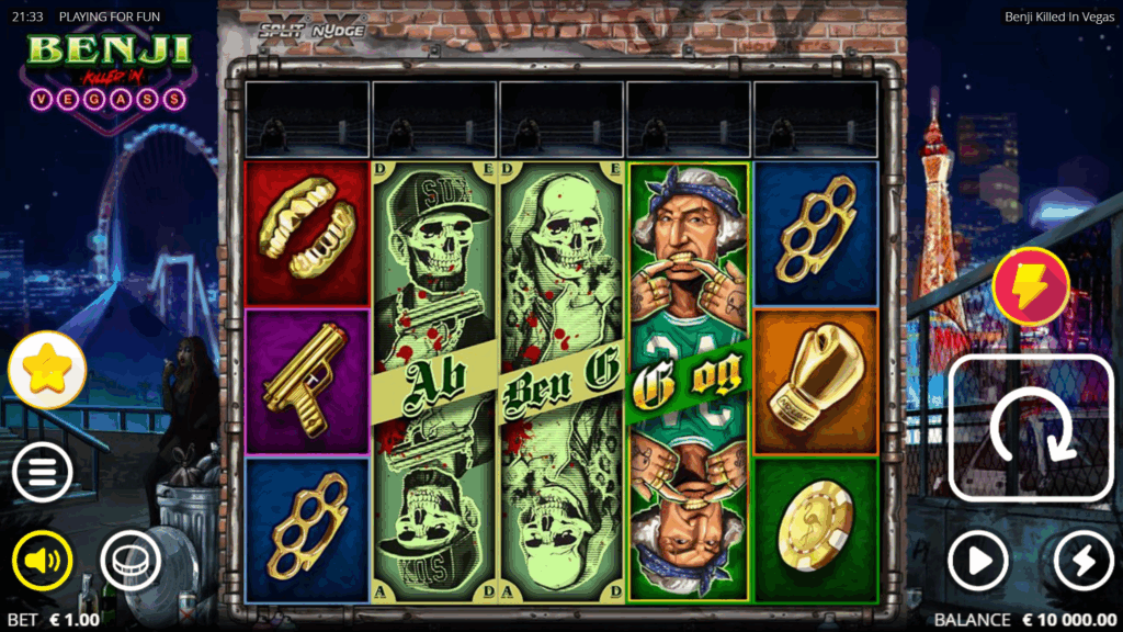 Base Game & Features or Benji Killed in Vegas