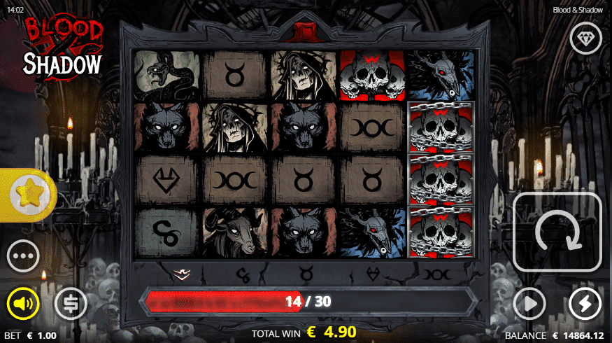 Blood and Shadow Sticky Wilds