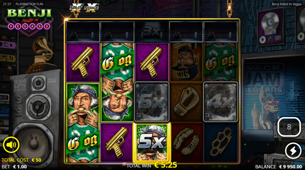 Bonus Buy Options for Benji Killed in Vegas