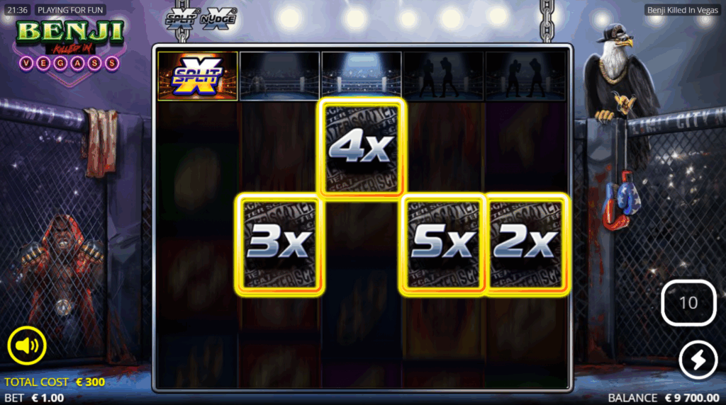 Bonus Features & Free Spins for Benji Killed in Vegas