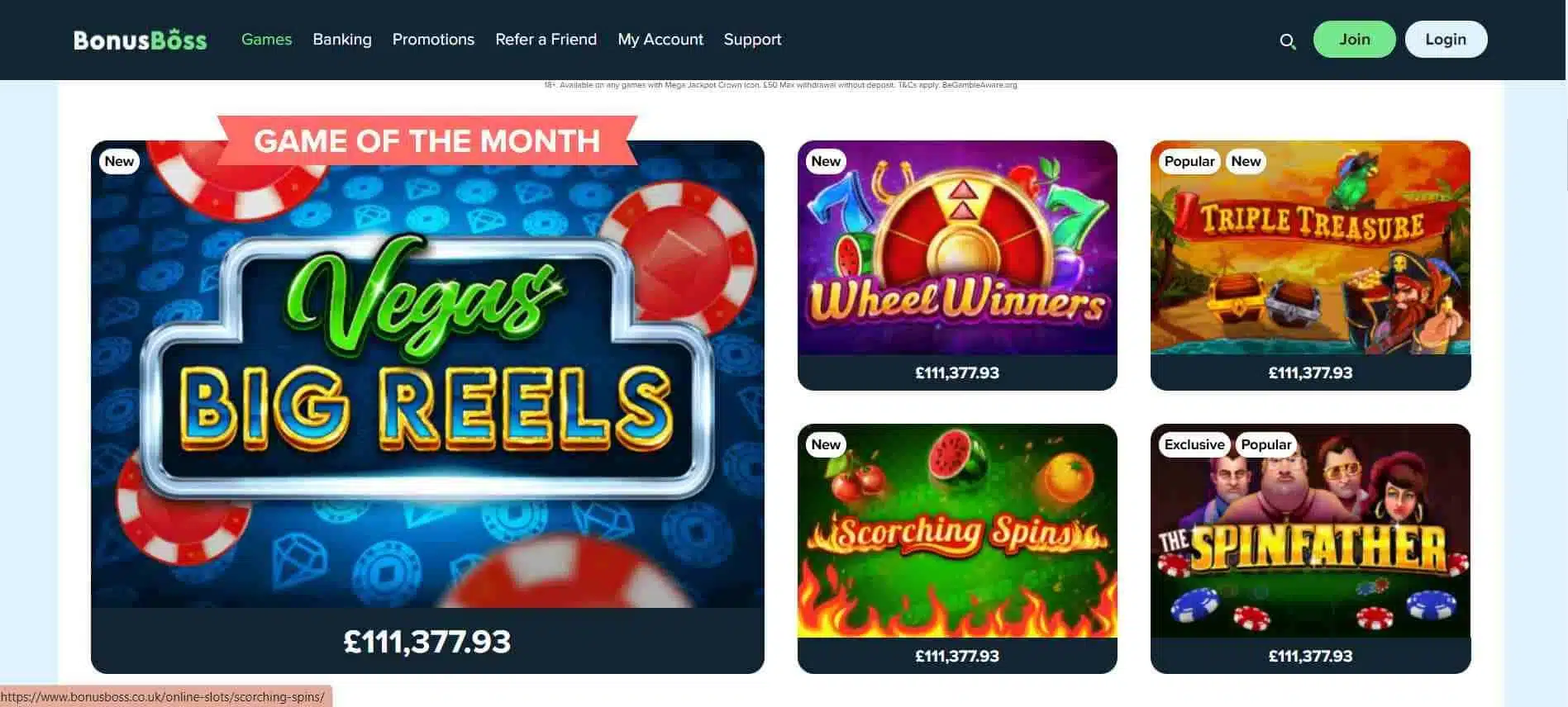 BonusBoss Casino Slots