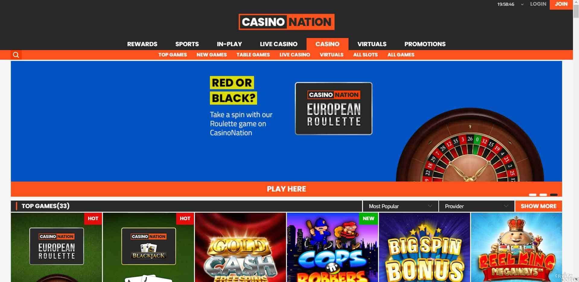 CasinoNation Slots