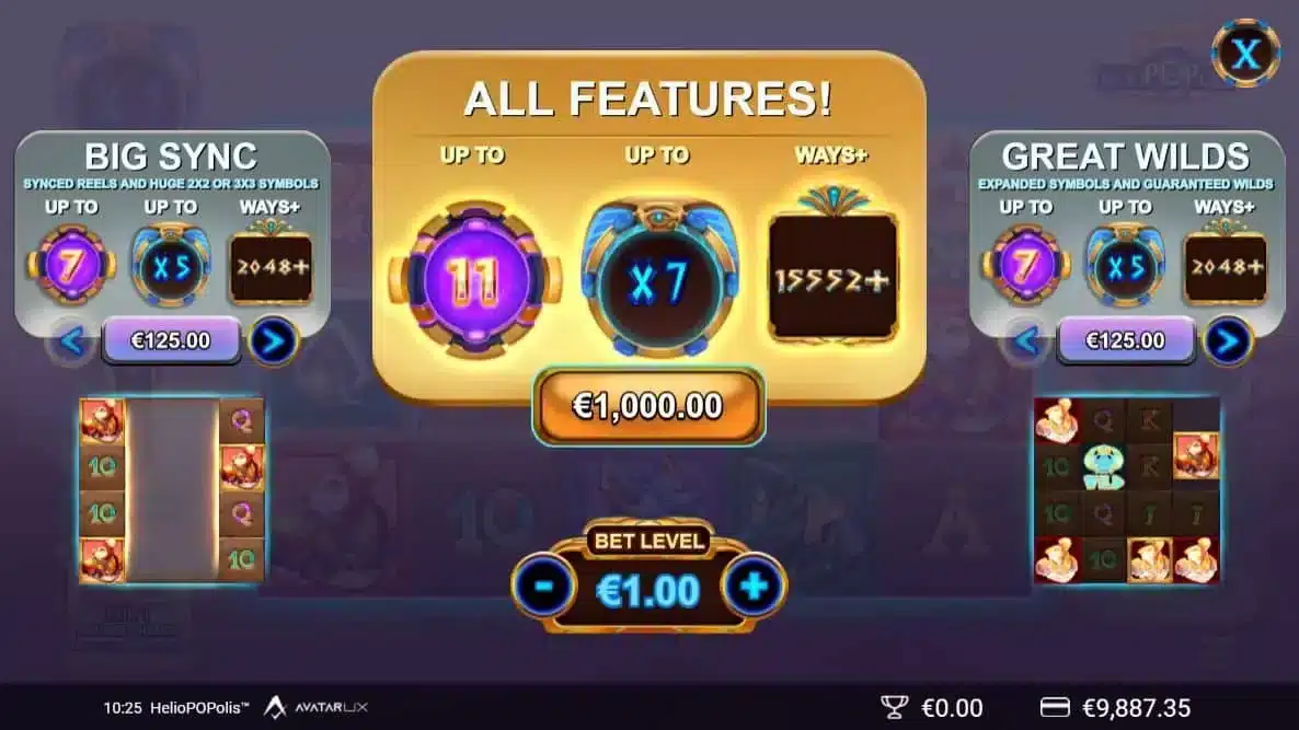 HelioPOPolis Bonus Buy