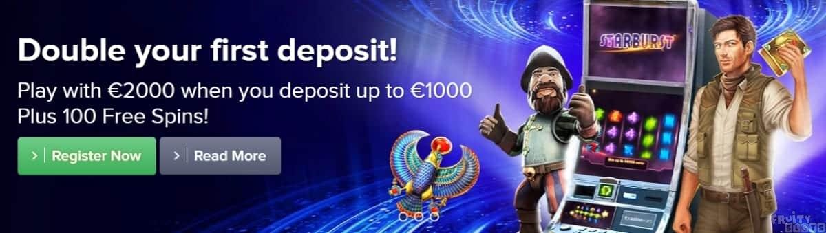 Casino Euro Welcome Offer