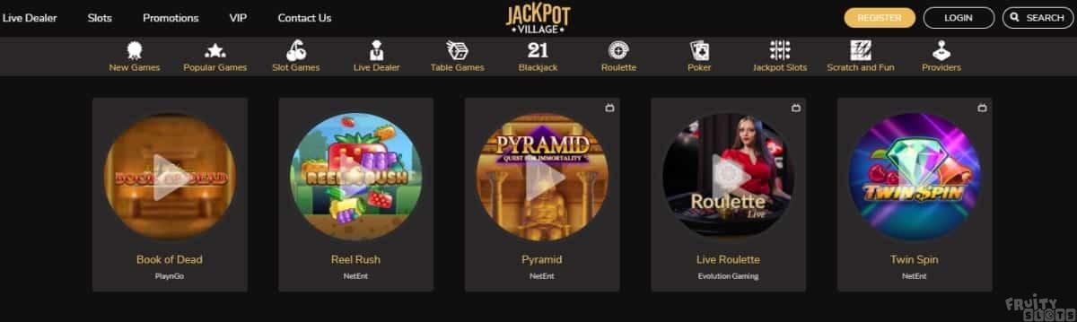Jackpot Village Casino Slots
