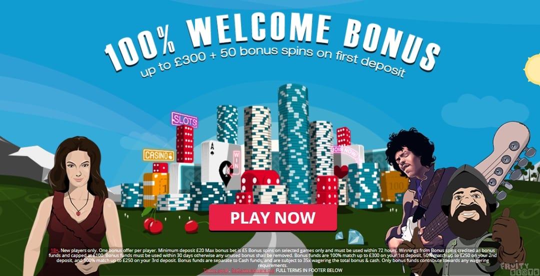 Spinland Casino Welcome Bonus