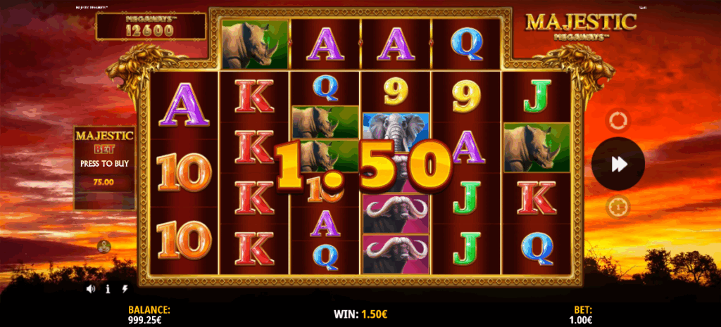 Majestic Mysteries Big Win