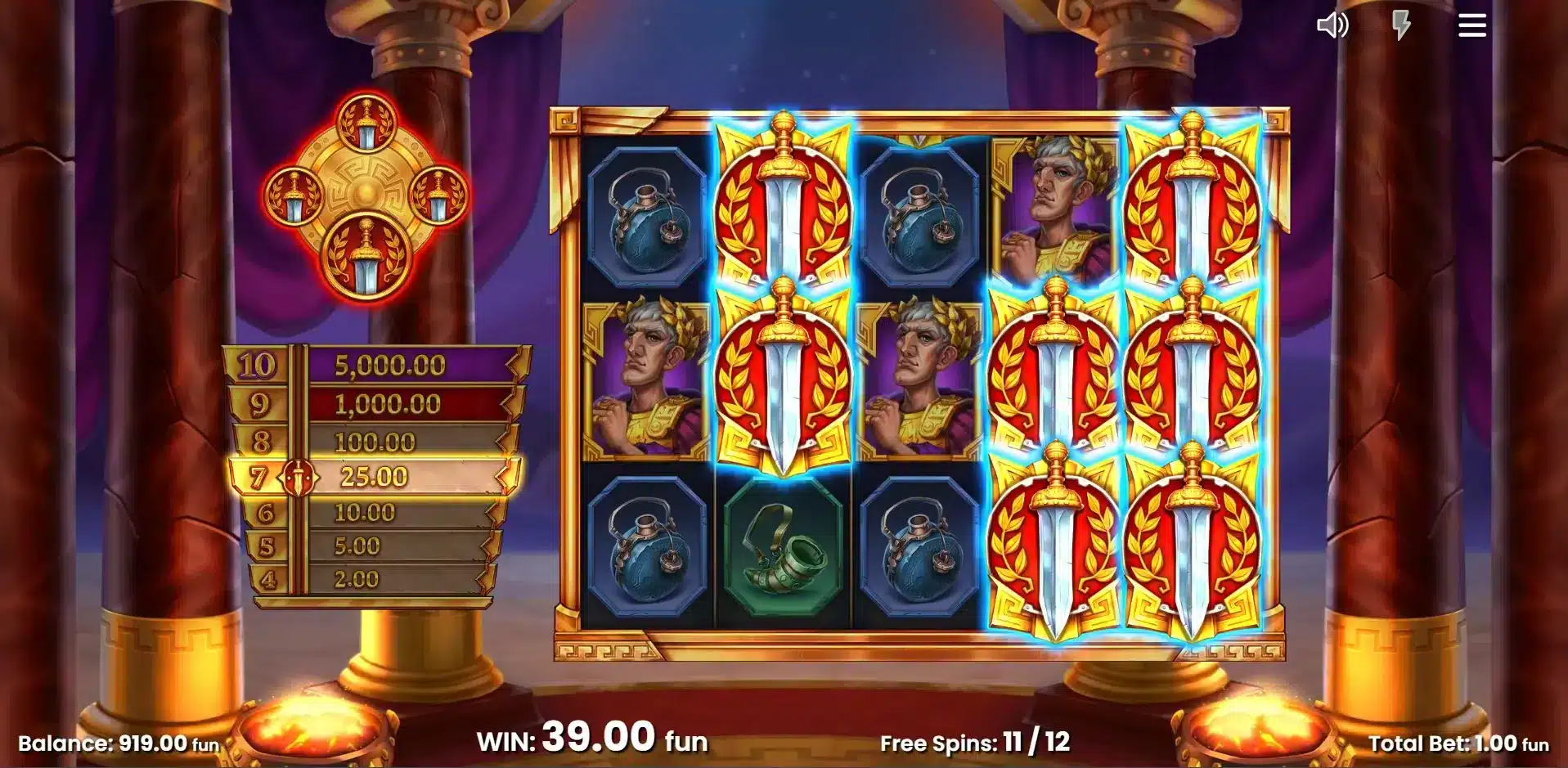 10 Swords Free Spins