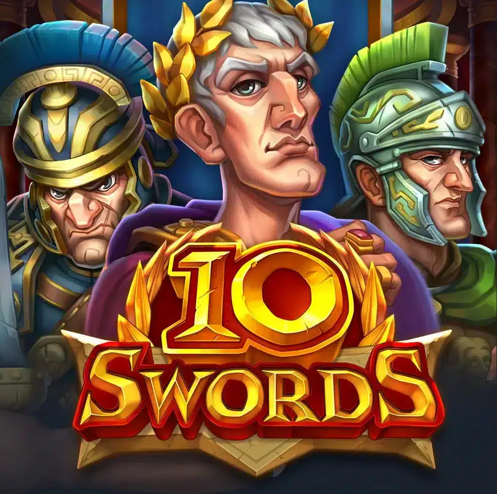 10 Swords Slot Logo