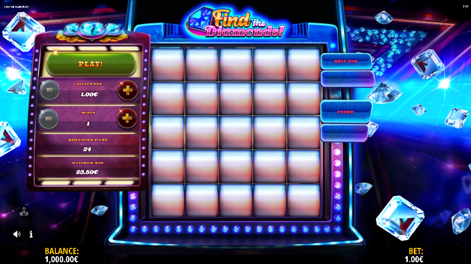 Find the Diamonds! Base Game