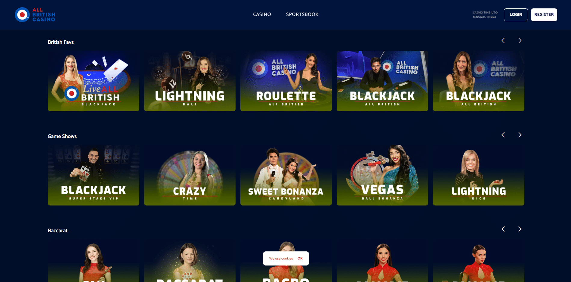 All British Live Casino