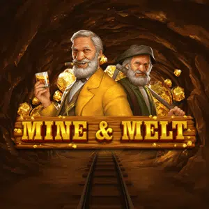 Mine & Melt Slot Logo