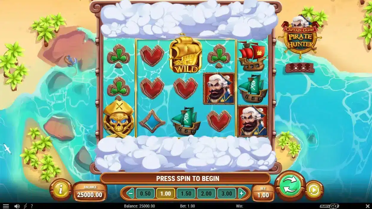 Captain Glum Pirate Hunter Base Game