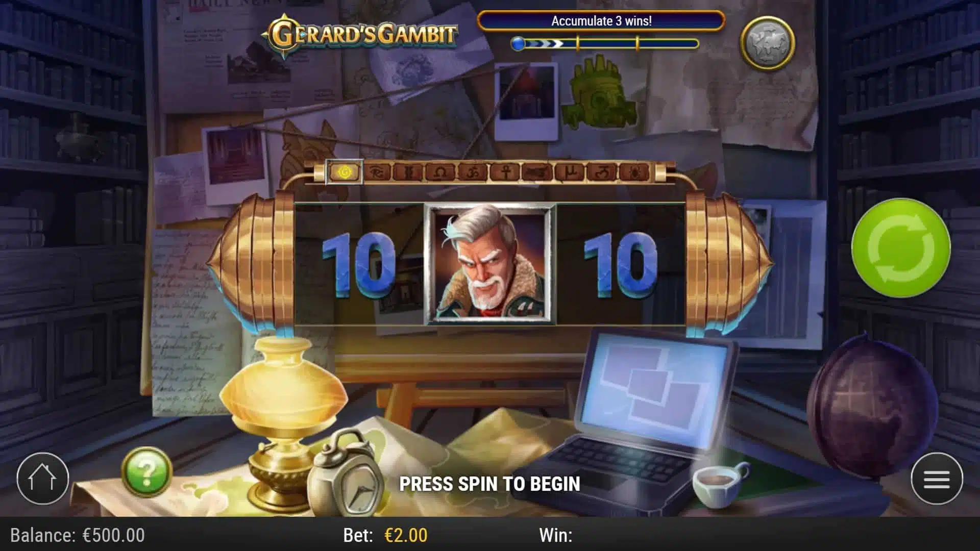 Gerard's Gambit Slot