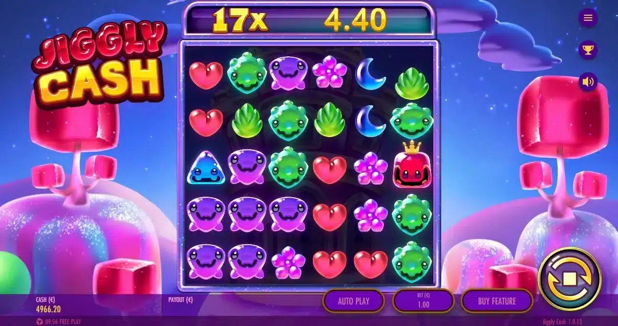 Jiggly Cash Multiplier Feature