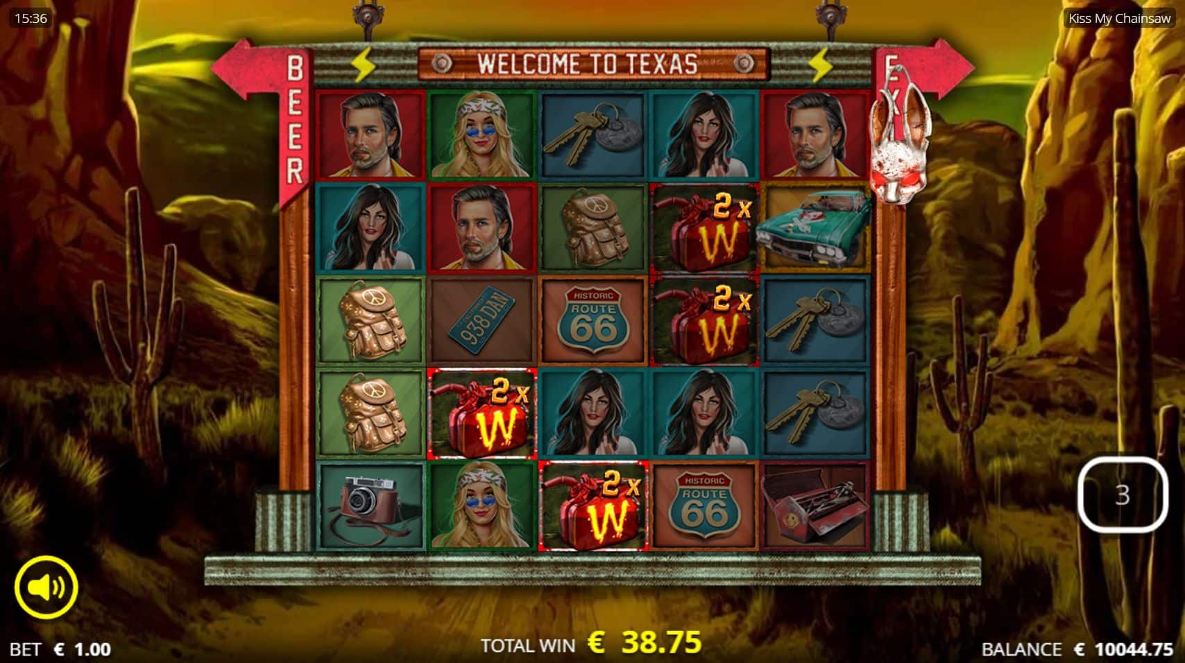 Kiss my Chainsaw The Final Ride Free Spins