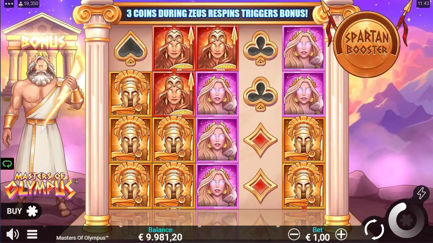 Masters of Olympus Base Game
