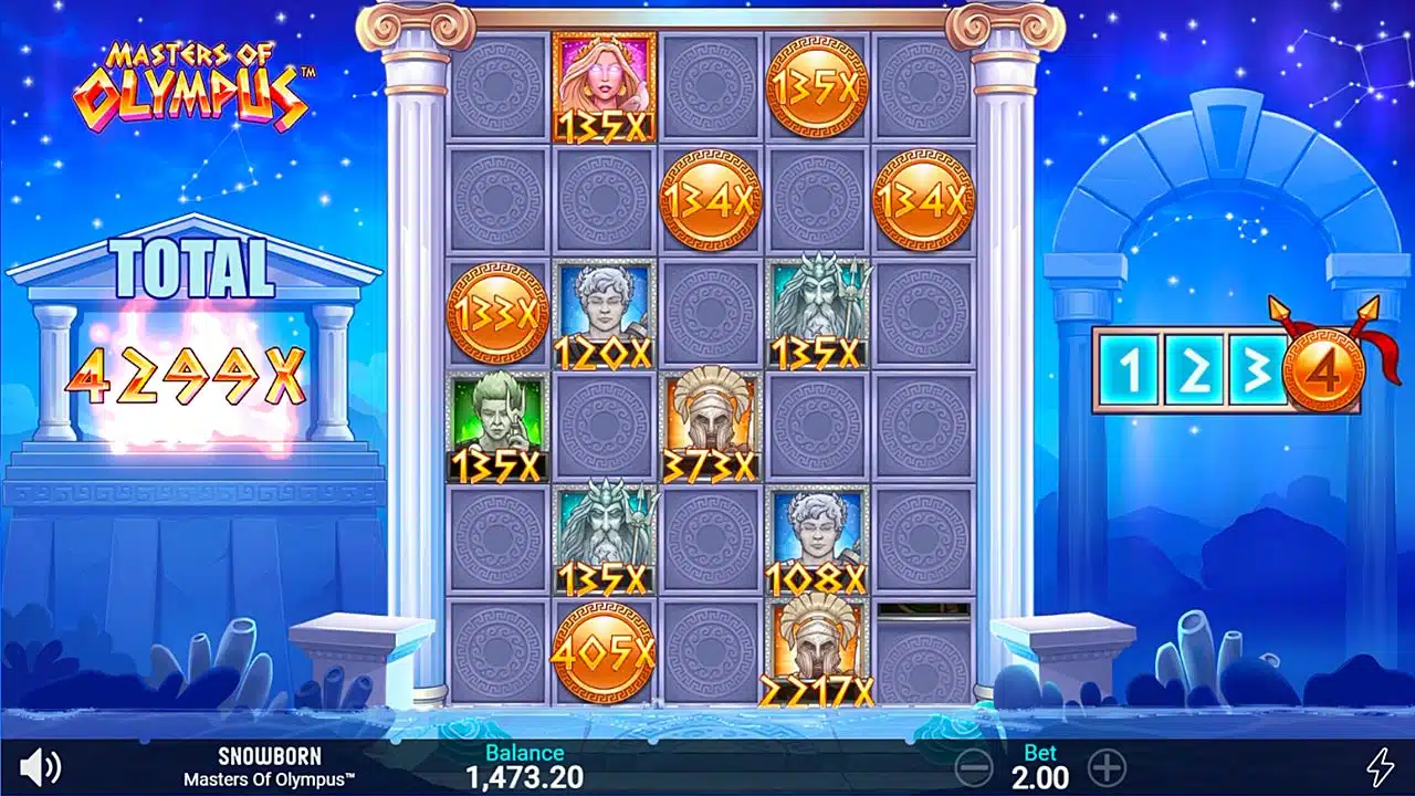 Masters of Olympus Spartan Bonus