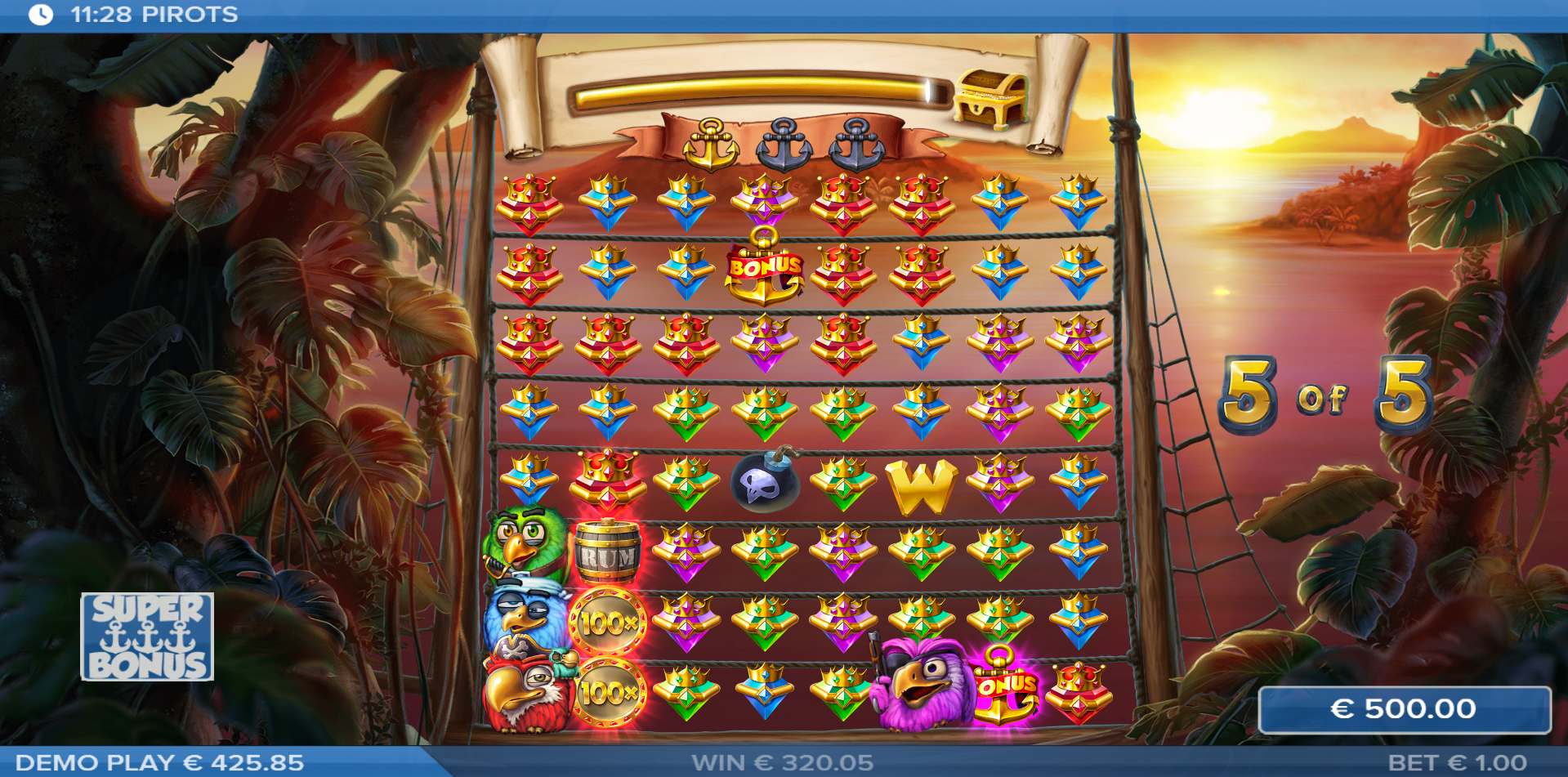 Pirotes Super Free Spins