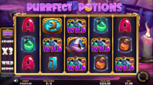 Purrfect Potions Free Spins