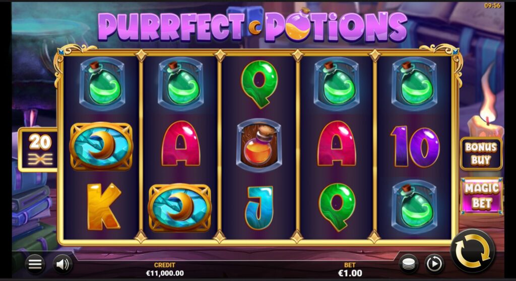 Purrfect Potions Slot