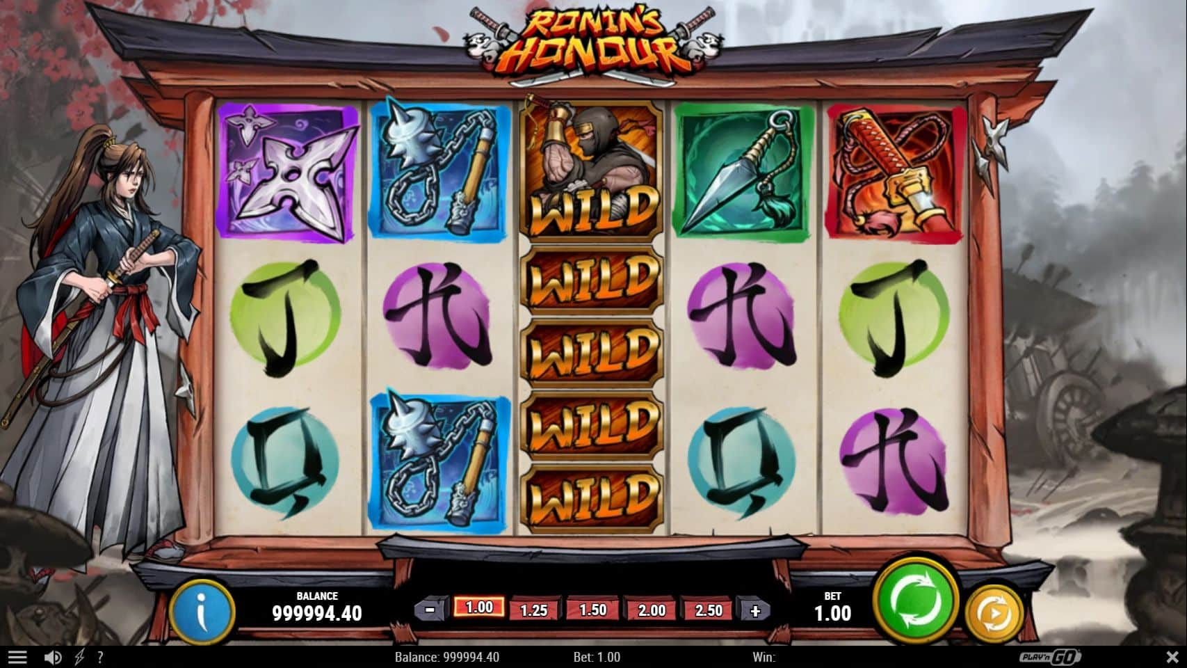 Ronin's Honour Splitting Mystery Symbols Feature