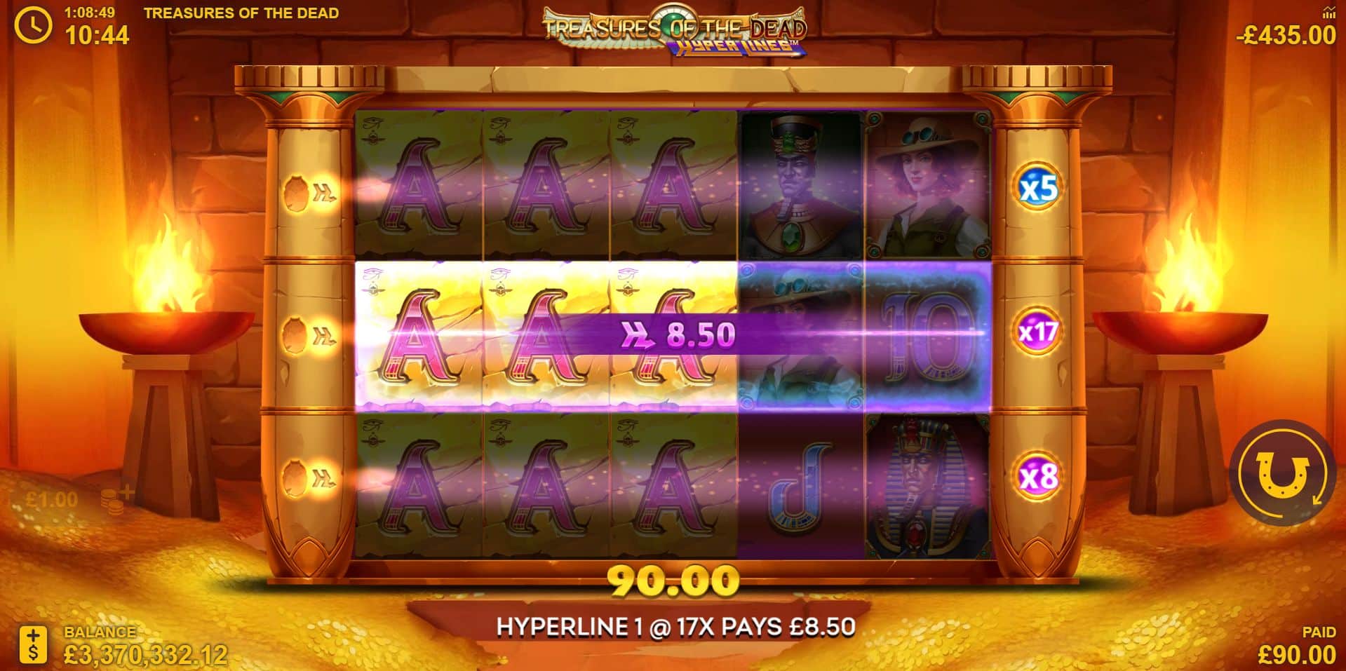 Treasures of the Dead Free Spins