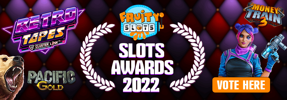Fruity Slots awards 2022 Banner