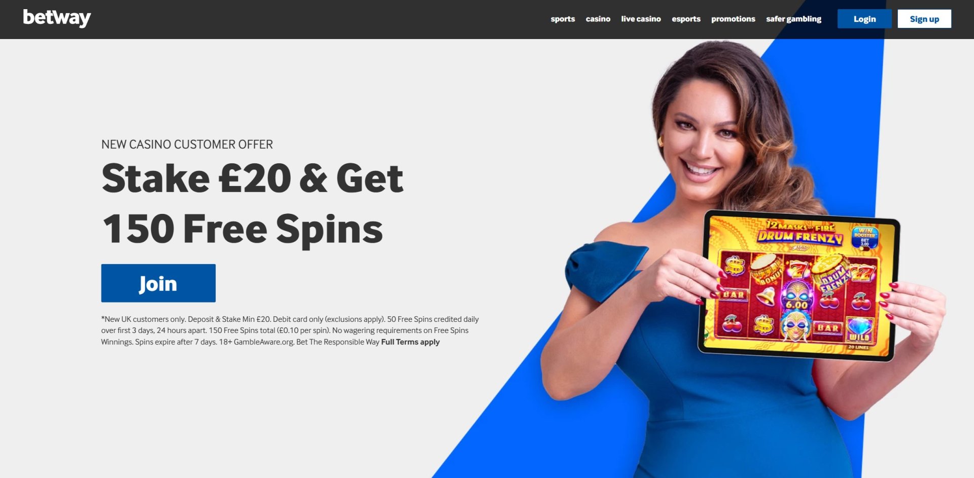 Betway Welcome Bonus