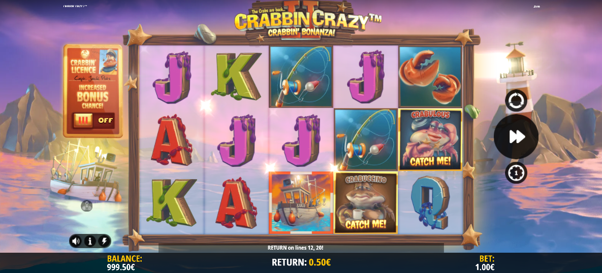 Crabbin’ Crazy 2 Big Win