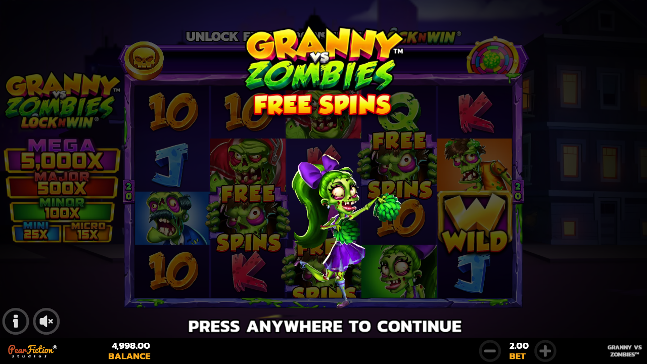 Granny Vs Zombies Free Spins