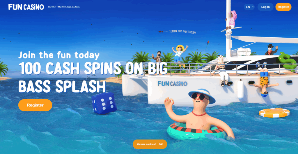 fun casino welcome offer 2026