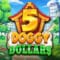 5 Doggy Dollars Slot Logo 1