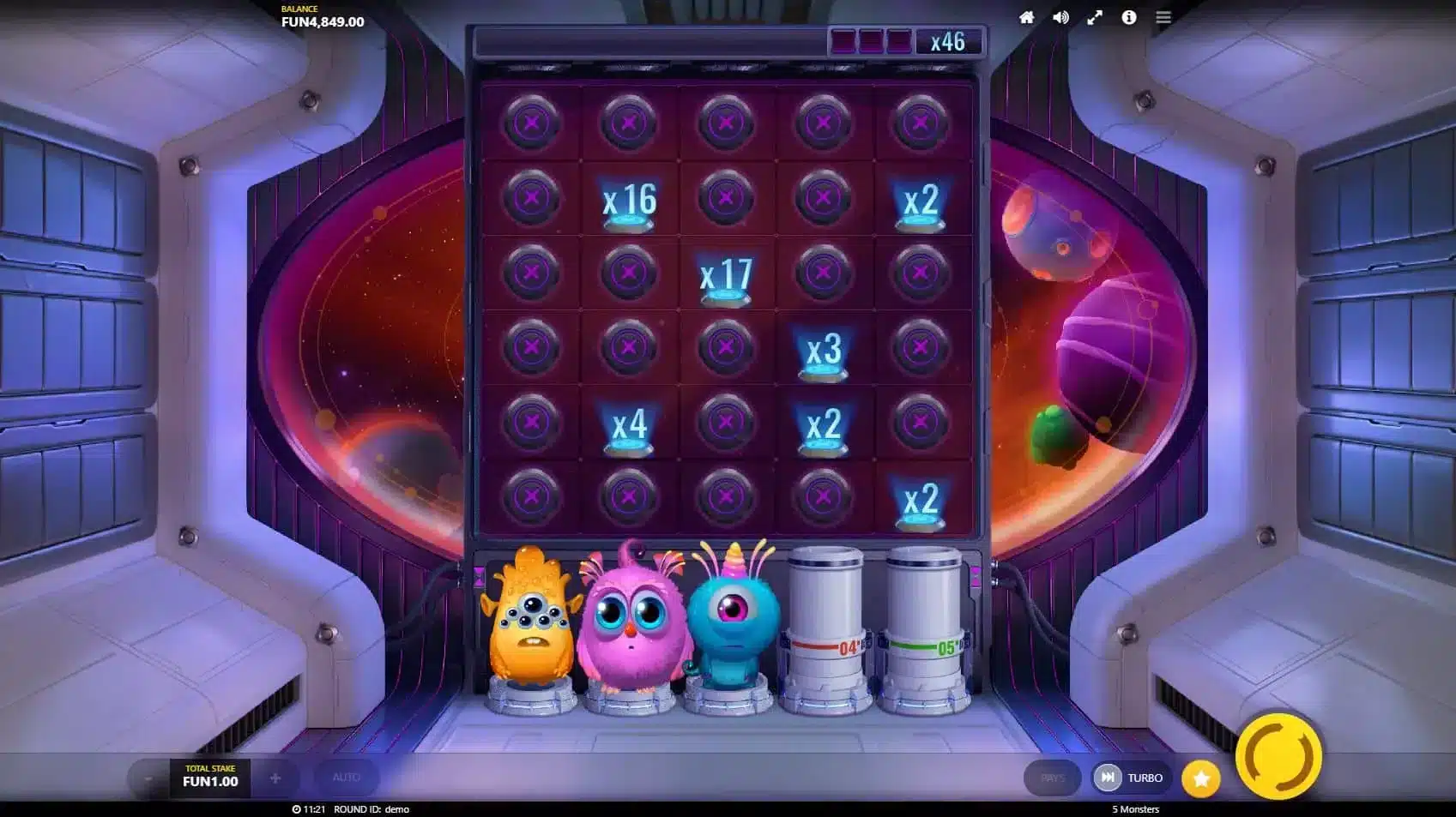 5 Monsters Collector Bonus