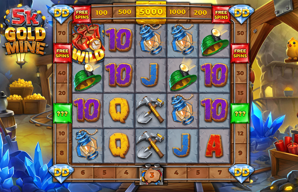 5K Gold Mine Dream Drop Base Game