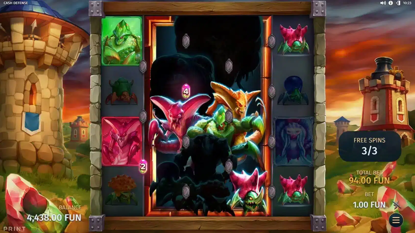 Cash Defense - Grand Tower Defense Bonus