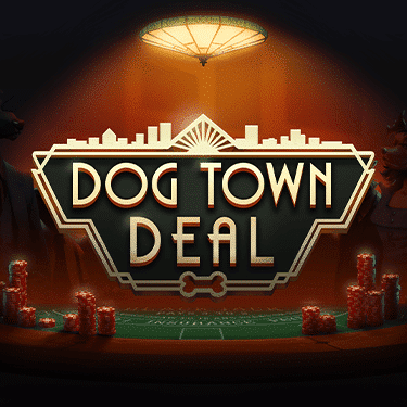 Dog Town Deal Slot Logo