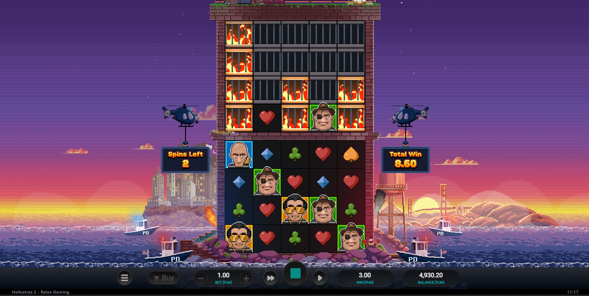 Hellcatraz 2 Free Spins