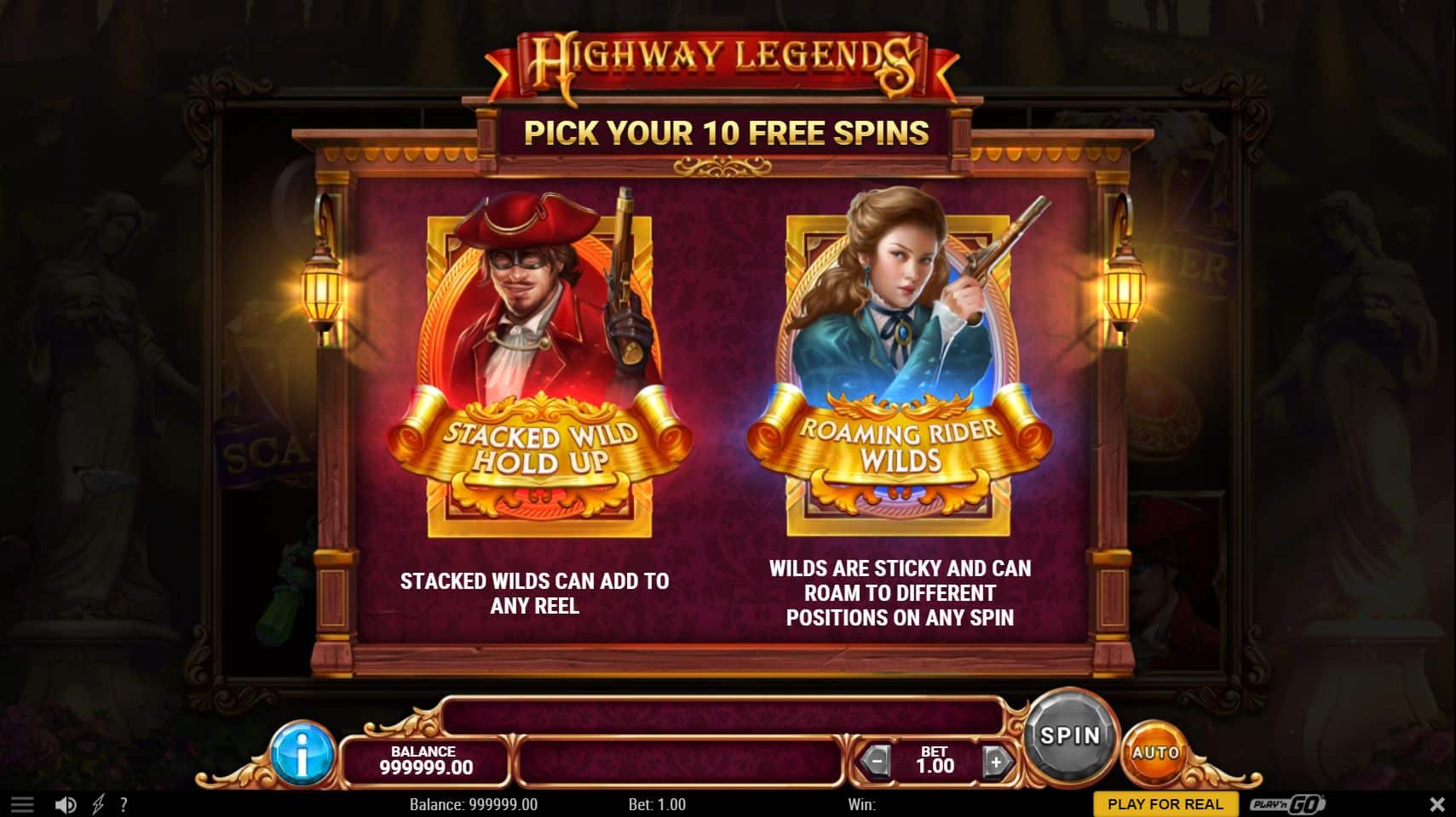 Highway Legends Free Spind Options