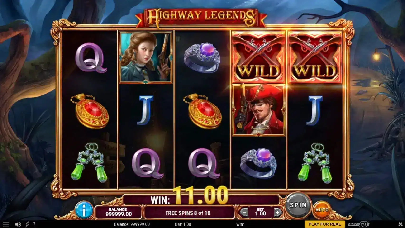 Highway Legends Free Spins