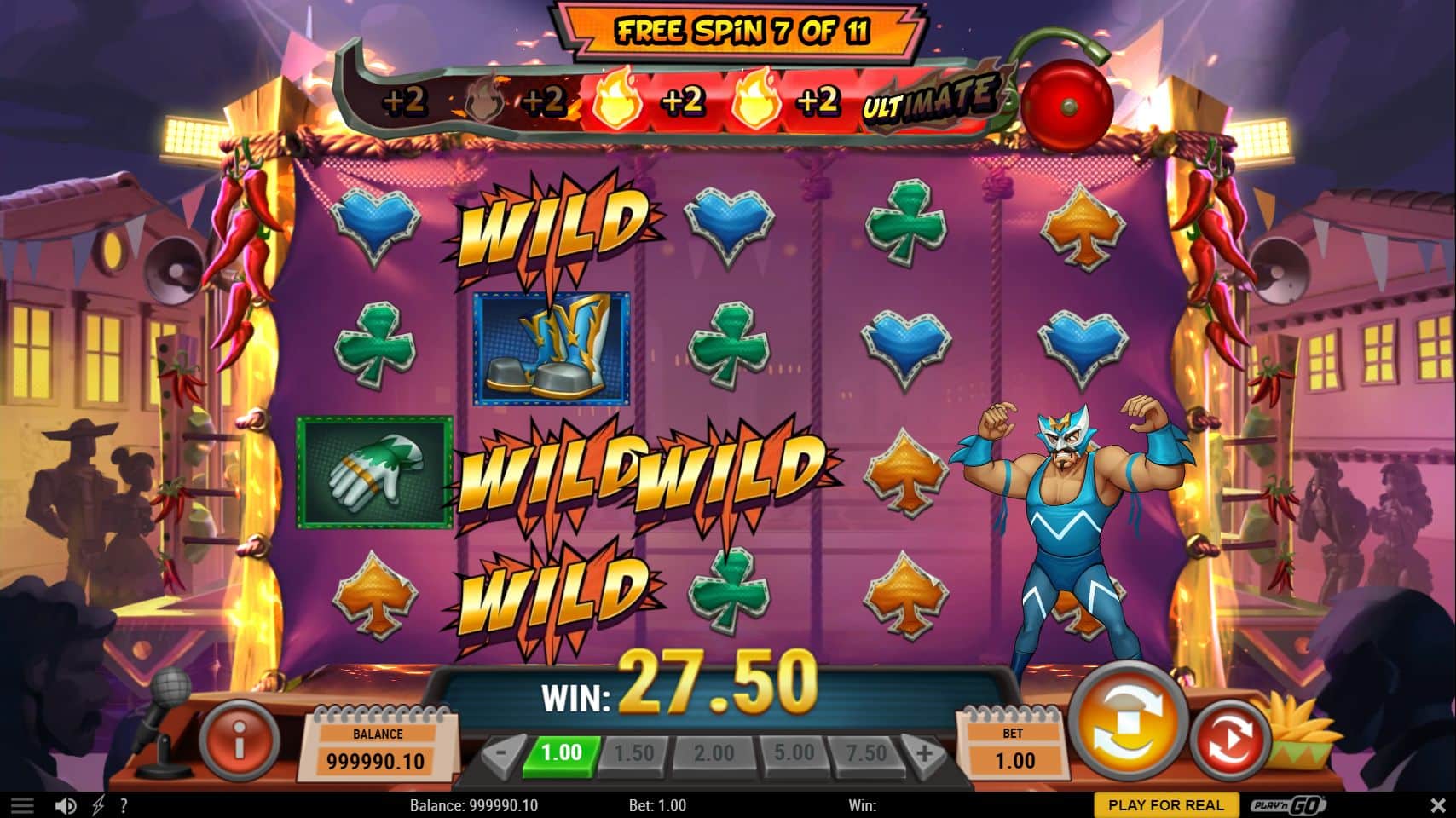 Luchamigos Free Spins