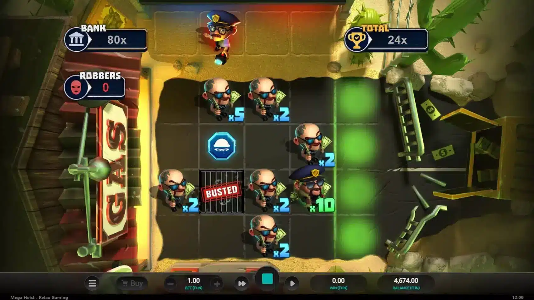 Mega Heist Bonus Round