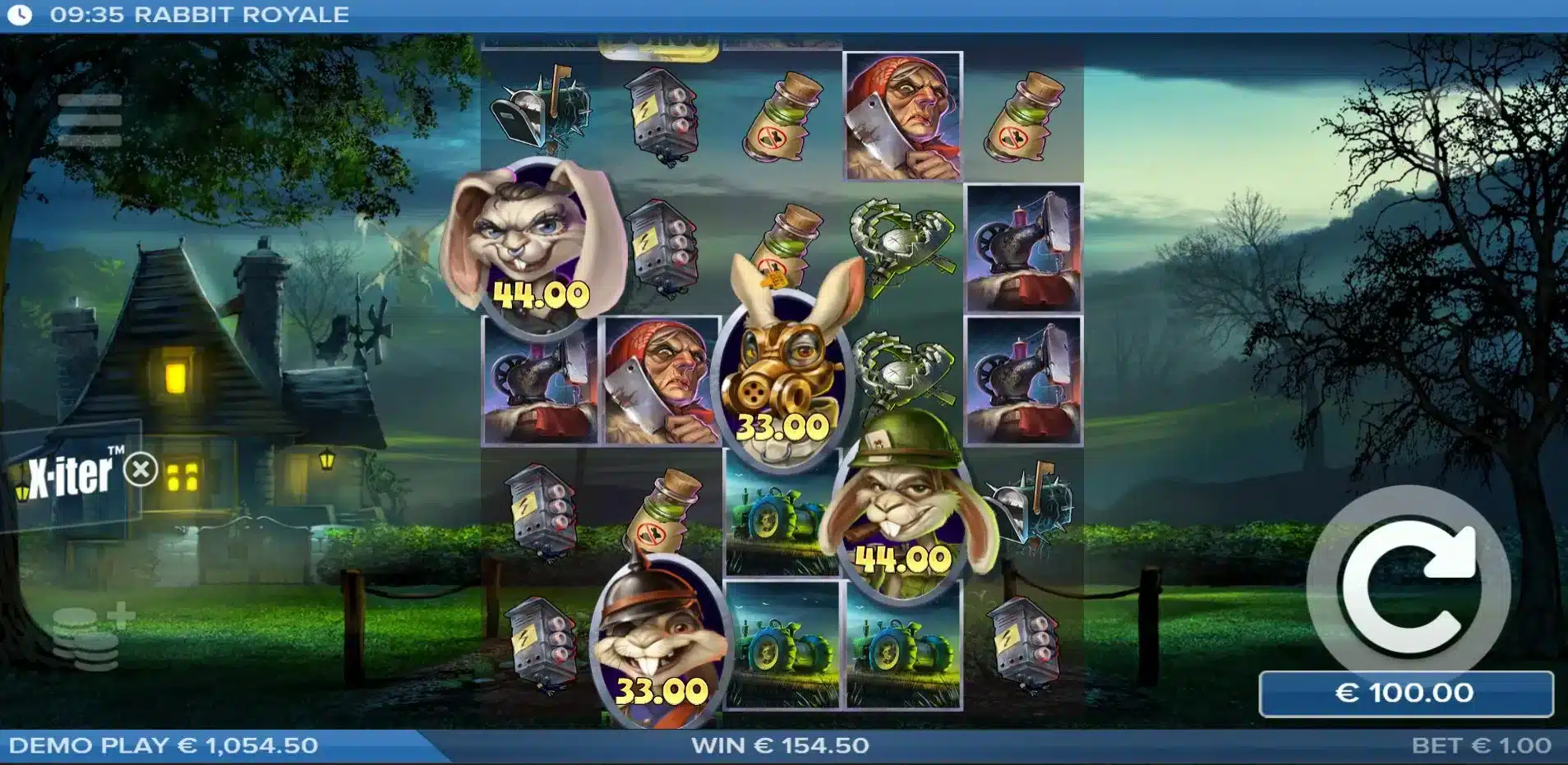 Rabbit Royale Slot Free Spins