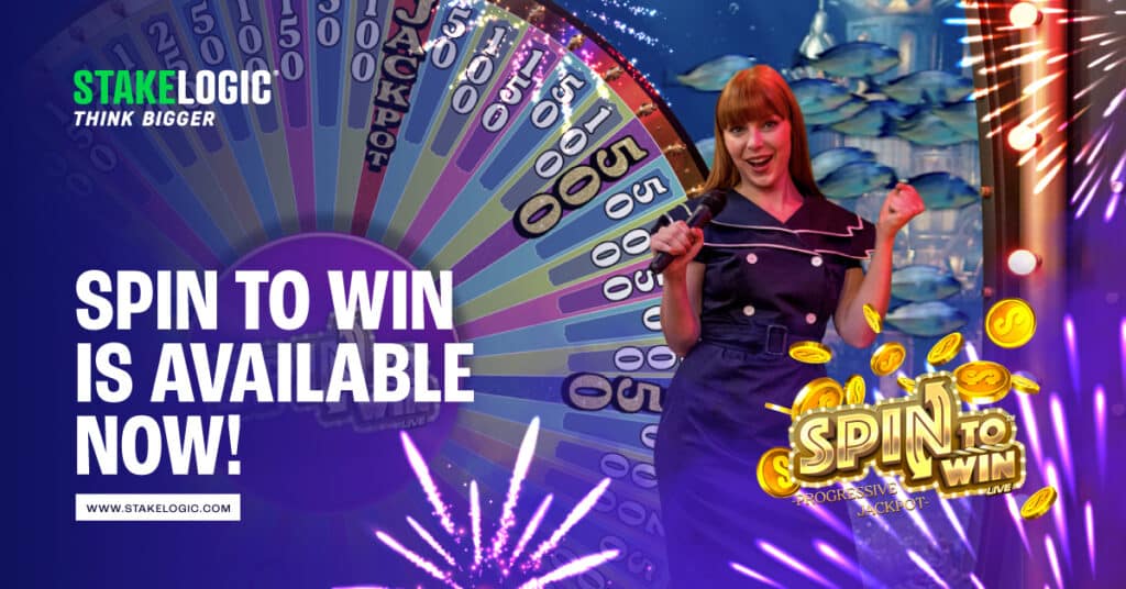 Spin to win banner