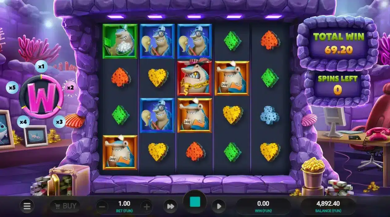 Shark Wash Free Spins