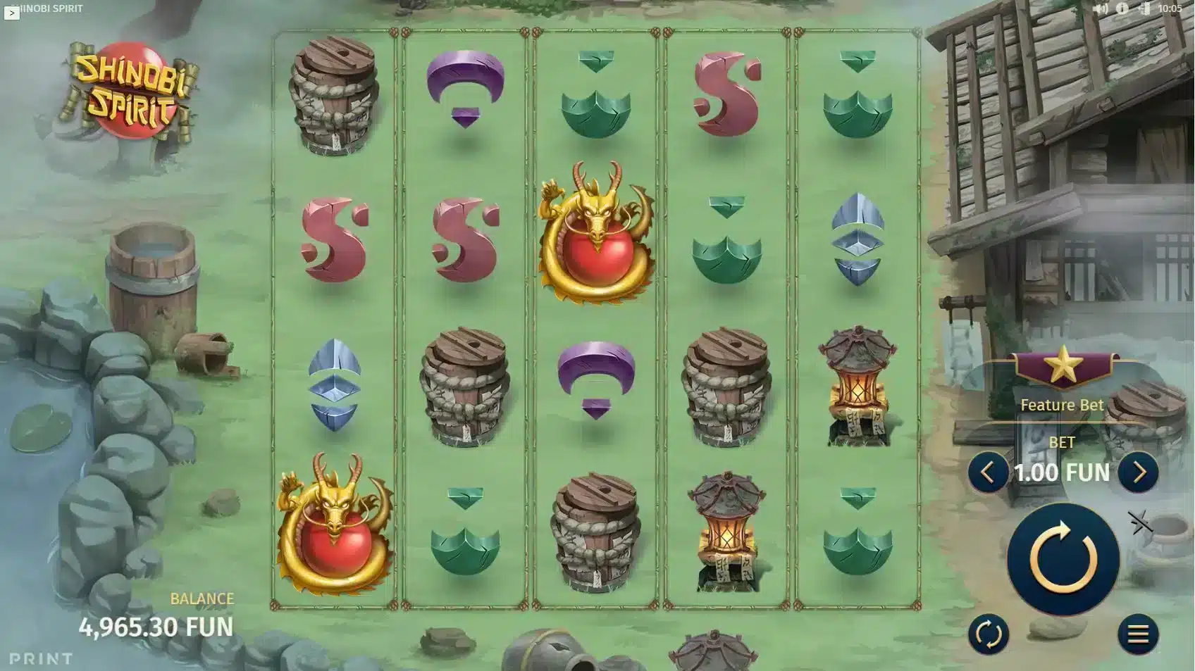 Shinobi Spirit Base Game