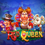 The Red Queen Slot Logo