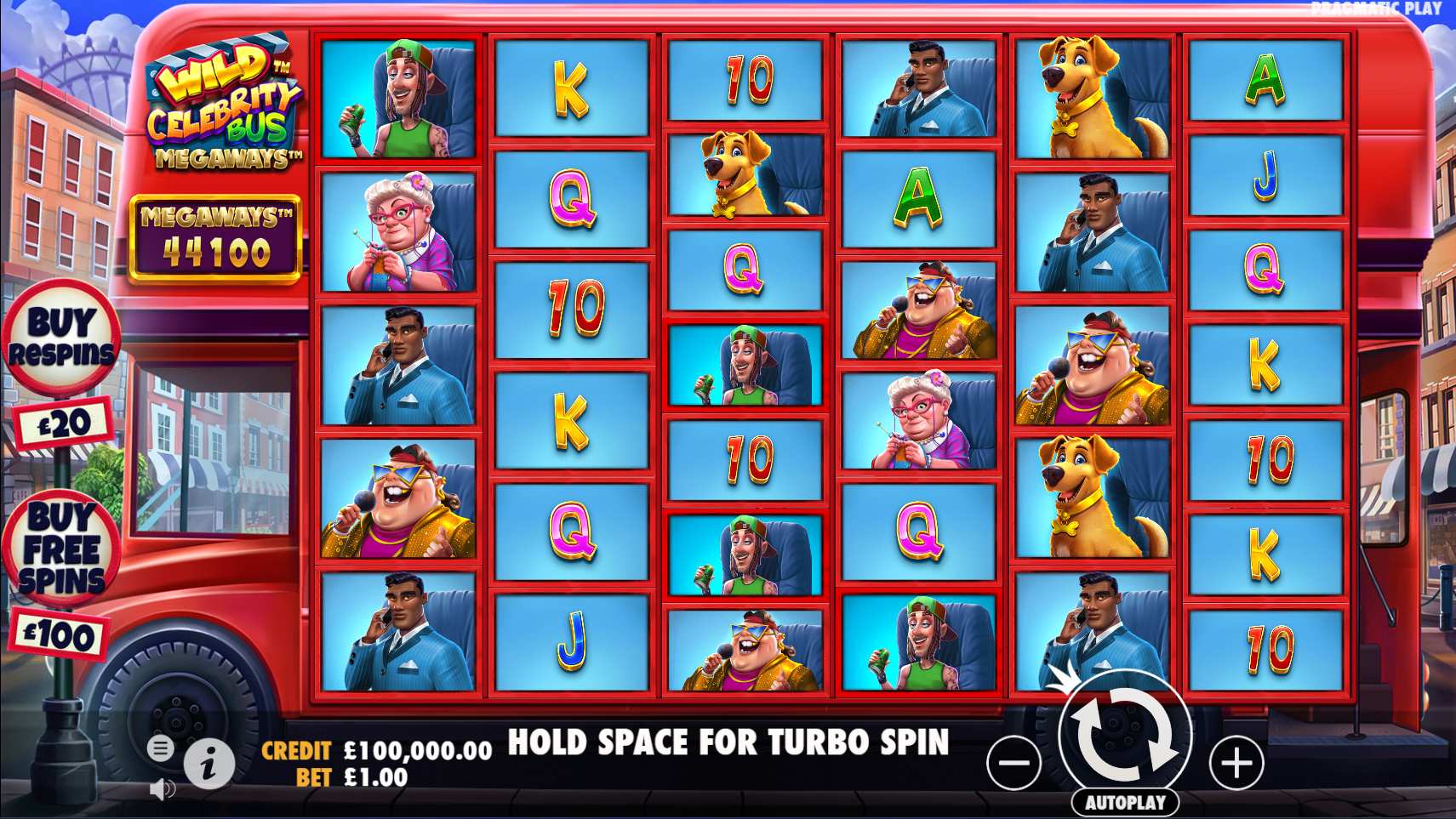 Wild Celebrity Bus Base Game